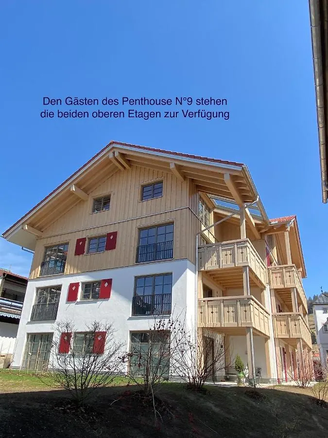 Penthouse Nr 9 Apartment Oberstaufen